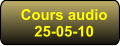 Cours audio 25-05-10