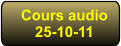 Cours audio 25-10-11
