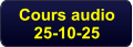 Cours audio 25-10-25