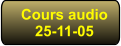 Cours audio 25-11-05
