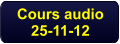 Cours audio 25-11-12