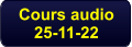 Cours audio 25-11-22
