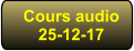 Cours audio 25-12-17