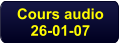 Cours audio 26-01-07
