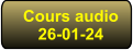 Cours audio 26-01-24