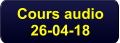 Cours audio 26-04-18