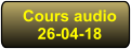 Cours audio 26-04-18