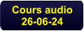 Cours audio 26-06-24